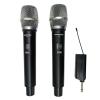 COPPIA RADIOMICROFONI SAEAPU L-2 UHF RICARICABILE